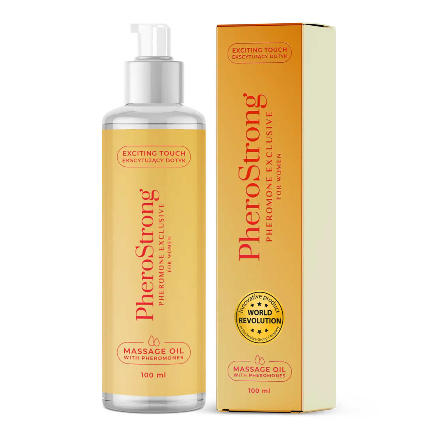Nieznana PheroStrong Exclusive for Women, olejek do masażu, 100 ml