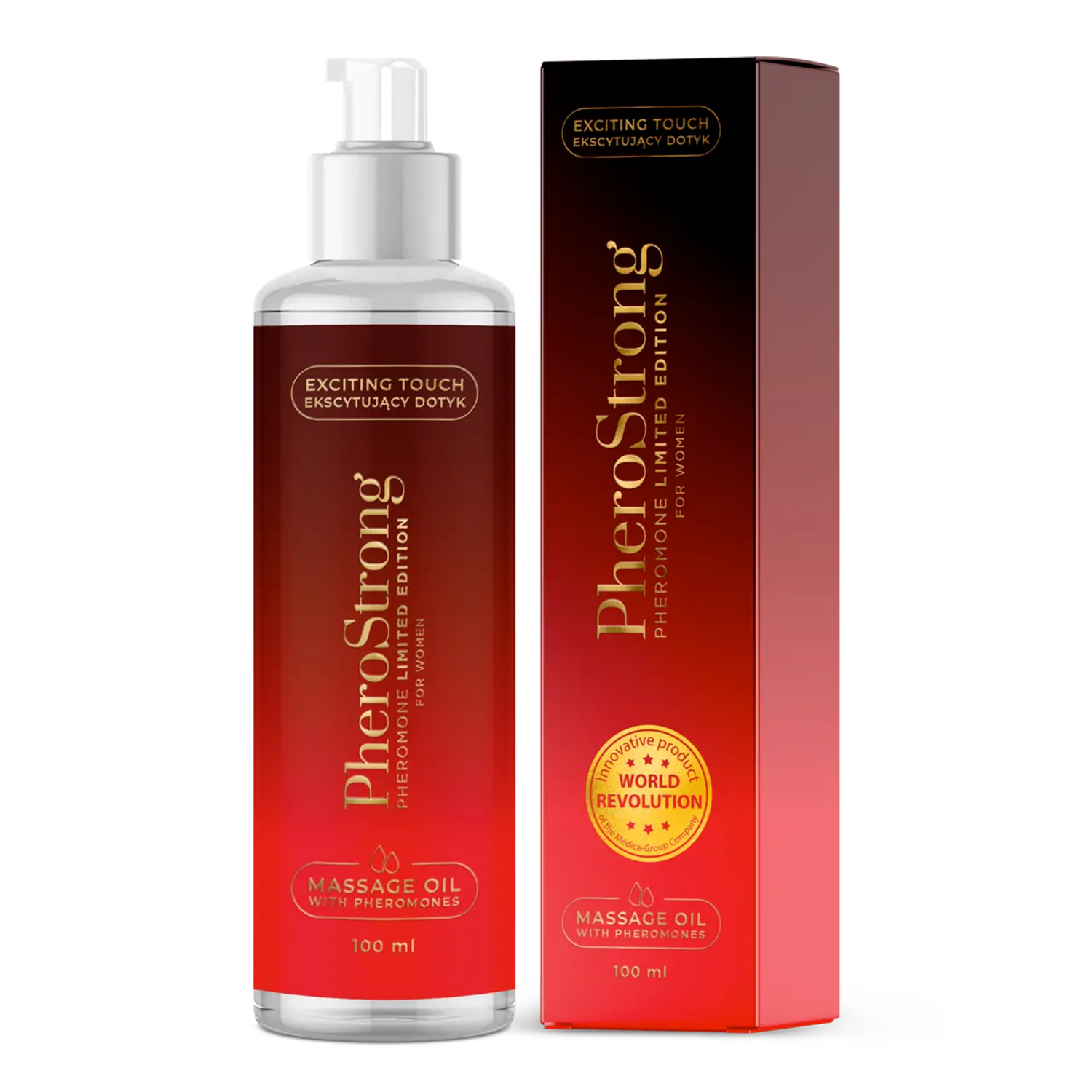 Nieznana PheroStrong Limited Edition for Women, olejek do masażu, 100 ml
