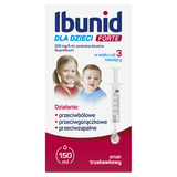Ibunid dla dzieci Forte 200 mg/5 ml, 150 ml - miniaturka zdjęcia produktu
