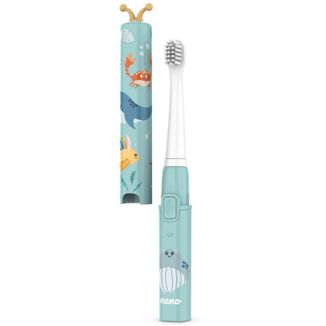 Neno Pulito Blue, elektryczna szczoteczka do zębów dla dzieci od 3 lat, niebieska, 1 sztuka - zdjęcie produktu