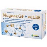 Goldfarmex Magnez GF + wit. B6, 60 tabletek - miniaturka zdjęcia produktu