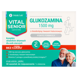 Vital Senior Glukozamina 1500 mg, proszek, smak wiśnia-jabłko, 30 saszetek - miniaturka zdjęcia produktu