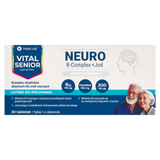 Vital Senior Neuro B-Complex + Jod, 30 tabletek - miniaturka zdjęcia produktu