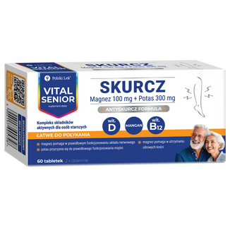 Vital Senior Skurcz, 60 tabletek - zdjęcie produktu