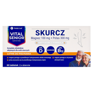 Vital Senior Skurcz, 60 tabletek - zdjęcie produktu