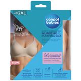 Canpol Babies MumFIT, biustonosz do karmienia i odciągania pokarmu, rozmiar 2XL - miniaturka zdjęcia produktu