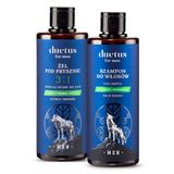 Zestaw Duetus For Men, odżywczy żel pod prysznic 3w1, 300 ml + odżywczy szampon do włosów, 300 ml - miniaturka zdjęcia produktu