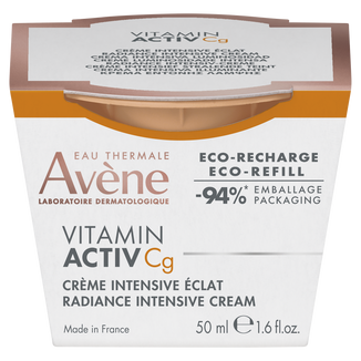 Avene Vitamin Activ Cg, krem intensywnie rozjaśniający, refill, 50 ml - zdjęcie produktu