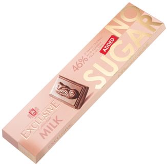 Taitau Czekolada mleczna 46% kakao, bez dodatku cukru, 50 g - zdjęcie produktu