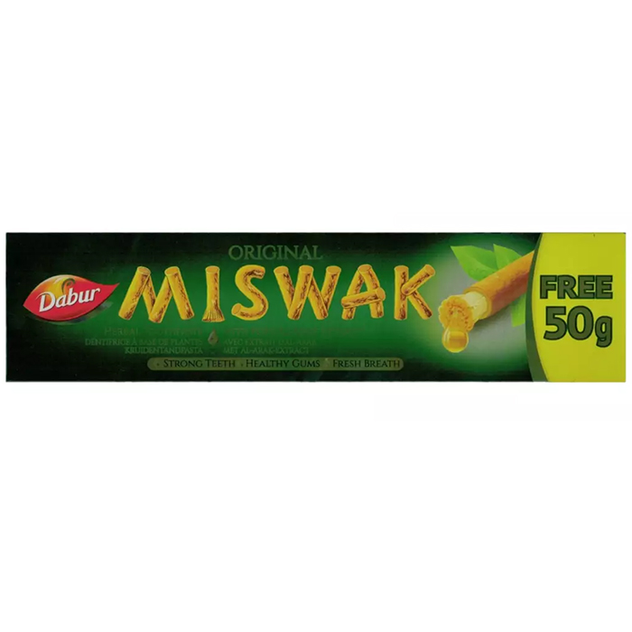Nieznana Dabur Miswak, pasta do zębów, 120 g + 50 g gratis