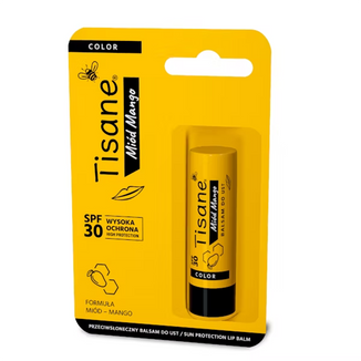 Tisane Color, balsam do ust, miód mango, SPF 30, 5,1 g - zdjęcie produktu