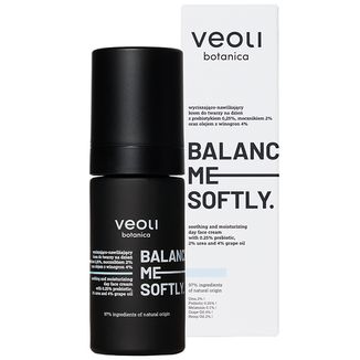 Veoli Botanica Balance Me Softly, wyciszająco- nawilżający krem do twarzy na dzień, 30 ml - zdjęcie produktu