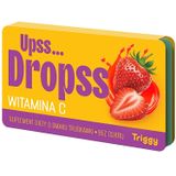Triggy Upss… Dropss, witamina C, smak truskawkowy, 15 pastylek do ssania - miniaturka zdjęcia produktu