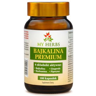 My Herbs Bajkalina Premium, 100 kapsułek - zdjęcie produktu