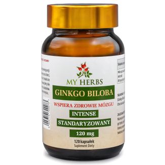 My Herbs Ginkgo Biloba, 120 kapsułek - zdjęcie produktu