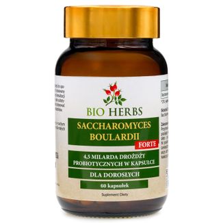 My Herbs Saccharomyces Boulardii Forte, 60 kapsułek My Herbs Saccharomyces Boulardii Forte, 60 kapsułek - zdjęcie produktu
