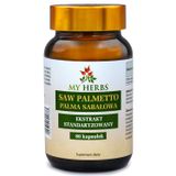 My Herbs Saw Palmetto, palma sabałowa, 80 kapsułek - miniaturka zdjęcia produktu