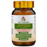 My Herbs Sylimaryna, wyciąg z ostropestu plamistego, 120 kapsułek - miniaturka zdjęcia produktu