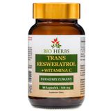 My Herbs Trans Resweratrol + Witamina C, 60 kapsułek - miniaturka zdjęcia produktu