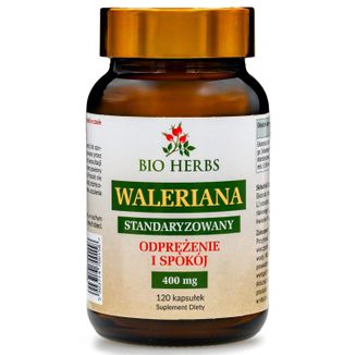 My Herbs Waleriana, 120 kapsułek My Herbs Waleriana, 120 kapsułek - zdjęcie produktu