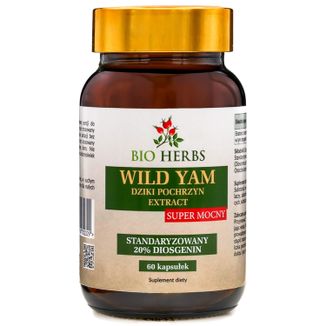 My Herbs Wild Yam Extract, super mocny, 60 kapsułek - zdjęcie produktu