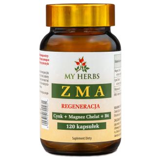 My Herbs ZMA, 120 kapsułek - zdjęcie produktu