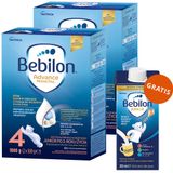 Zestaw Bebilon Advance Pronutra 4 Junior, odżywcza formuła na bazie mleka, po 2 roku, 2 x 1000 g + wzbogacona formuła na bazie mleka dla dzieci 2-6 lat, 200 ml gratis - miniaturka zdjęcia produktu