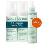 Caudalie Vinoclean, pianka oczyszczająca do twarzy, 2 x 150 ml + olejek do demakijażu, 150 ml gratis Caudalie Vinoclean, pianka oczyszczająca do twarzy, 2 x 150 ml + olejek do demakijażu, 150 ml gratis - miniaturka zdjęcia produktu