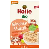 Holle Kaszka musli Birchera Bio z jabłkiem, rodzynkami sułtankami i migdałami, bezmleczna, po 1 roku, 200 g - miniaturka zdjęcia produktu