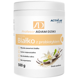 Activlab Pharma Profesor Adam Dziki, białko z probiotykiem, smak waniliowy, 500 g Activlab Pharma Profesor Adam Dziki, białko z probiotykiem, smak waniliowy, 500 g - miniaturka zdjęcia produktu
