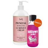 LaQ, krem do rąk i paznokci, Princess, 300 ml + żel pod prysznic, Różowy w ch!, 100 ml gratis - miniaturka zdjęcia produktu