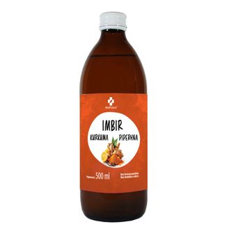 Medfuture Kurkuma Imbir Piperyna, sok, 500 ml - zdjęcie produktu