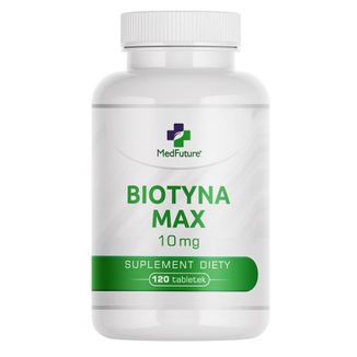 Medfuture Biotyna Max 10 mg, 120 tabletek - zdjęcie produktu