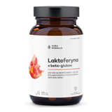 Aura Herbals Laktoferyna + Beta-Glukan, 60 kapsułek Aura Herbals Laktoferyna + Beta-Glukan, 60 kapsułek - miniaturka zdjęcia produktu
