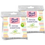 Zestaw Beauty&Care, patyczki kosmetyczne, bio, 2 x 160 sztuk Zestaw Beauty&Care, patyczki kosmetyczne, bio, 2 x 160 sztuk - miniaturka zdjęcia produktu