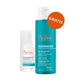 Avene Cleanance ComedoMed, intensywny krem-żel przeciw niedoskonałościom, 30 ml + żel oczyszczający do twarzy i ciała, 100 ml gratis - miniaturka zdjęcia produktu