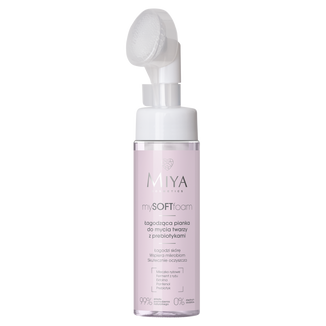 Miya mySOFTfoam, łagodząca pianka do mycia twarzy z prebiotykami, 150 ml - zdjęcie produktu