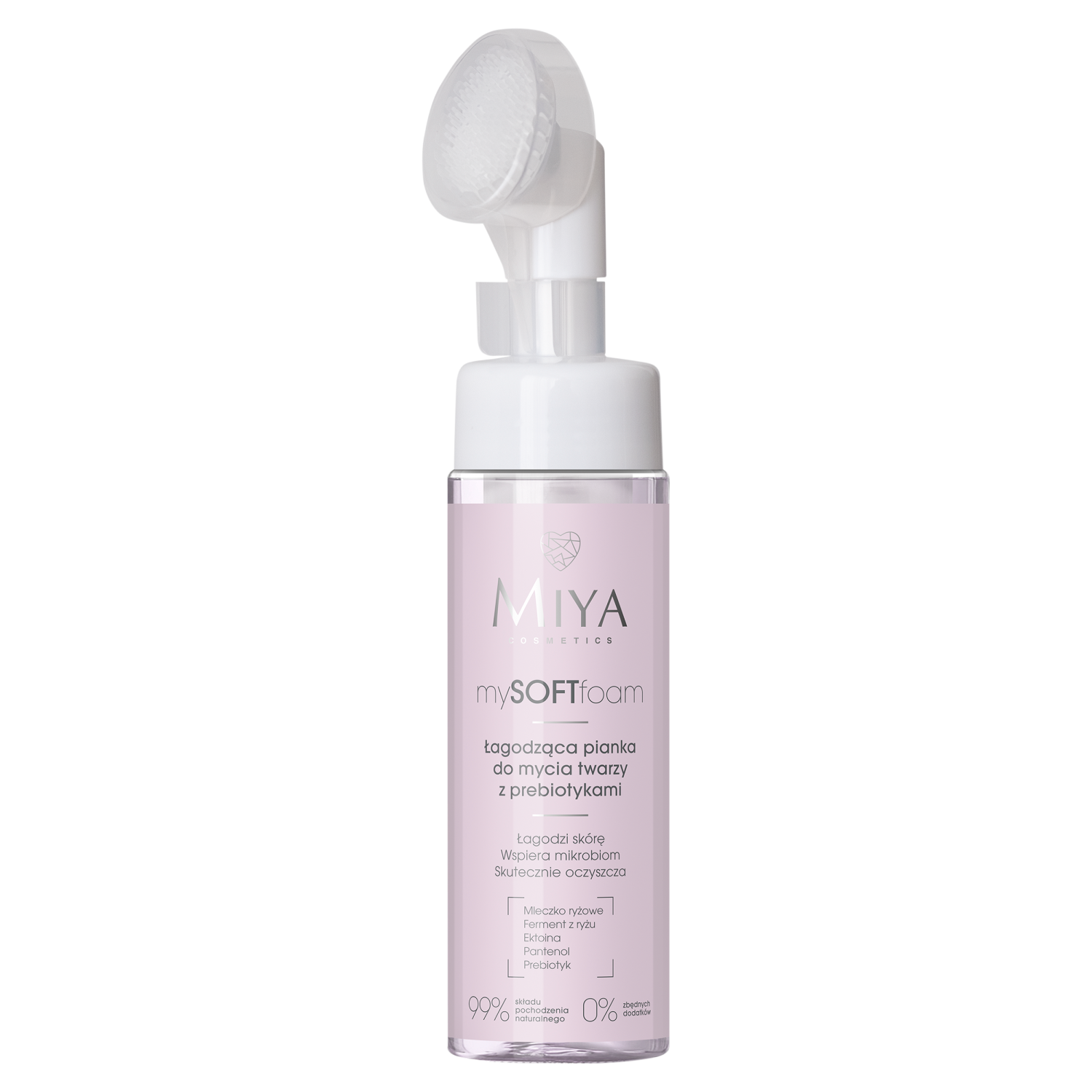 Nieznana Miya mySOFTfoam, łagodząca pianka do mycia twarzy z prebiotykami, 150 ml