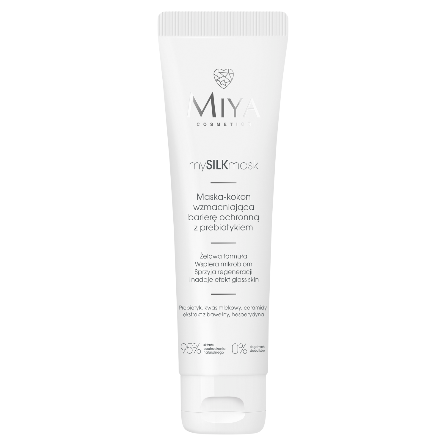 Nieznana Miya mySILKmask, maska-kokon z prebiotykiem, 60 ml