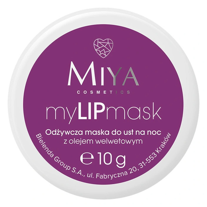 Nieznana Miya myLIPmask, odżywcza maska do ust na noc, 10 ml