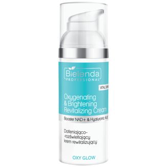 Bielenda Professional Oxy Glow, dotleniająco-rozświetlający krem rewitalizujący, 50 ml USZKODZONE OPAKOWANIE - zdjęcie produktu