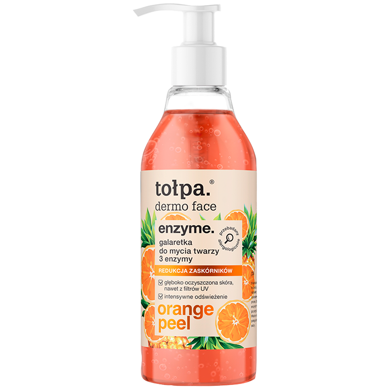 Tołpa Tołpa Dermo Face Enzyme, galaretka do mycia twarzy 3 enzymy, 195 ml