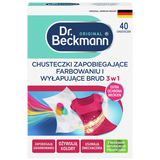 Dr Beckmann, chusteczki wyłapujące kolor i wspomagające usuwanie brudu, 40 sztuk - miniaturka zdjęcia produktu