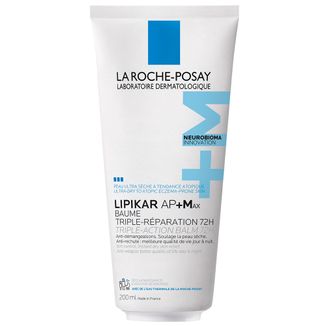 La Roche-Posay Lipikar Baume AP+M, balsam do ciała, skóra sucha i atopowa, od urodzenia, eco tube, 200 ml La Roche-Posay Lipikar Baume AP+M, balsam do ciała, skóra sucha i atopowa, od urodzenia, eco tube, 200 ml - zdjęcie produktu