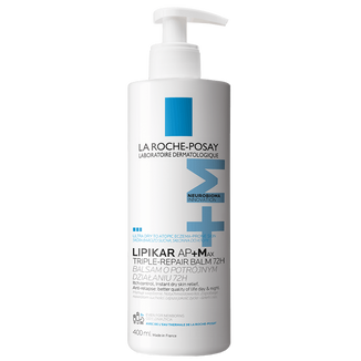 La Roche-Posay Lipikar Baume AP+Max, balsam do ciała, skóra sucha i atopowa, od urodzenia, 400 ml USZKODZONE OPAKOWANIE - zdjęcie produktu