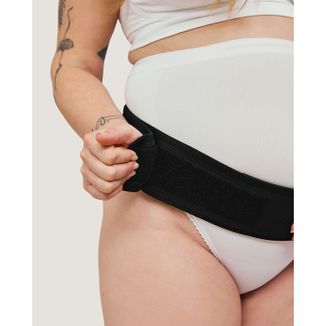 Carriwell, pas ciążowy podtrzymujący, czarny, rozmiar L/XL, 1 sztuka Carriwell, pas ciążowy podtrzymujący, czarny, rozmiar L/XL, 1 sztuka - zdjęcie produktu