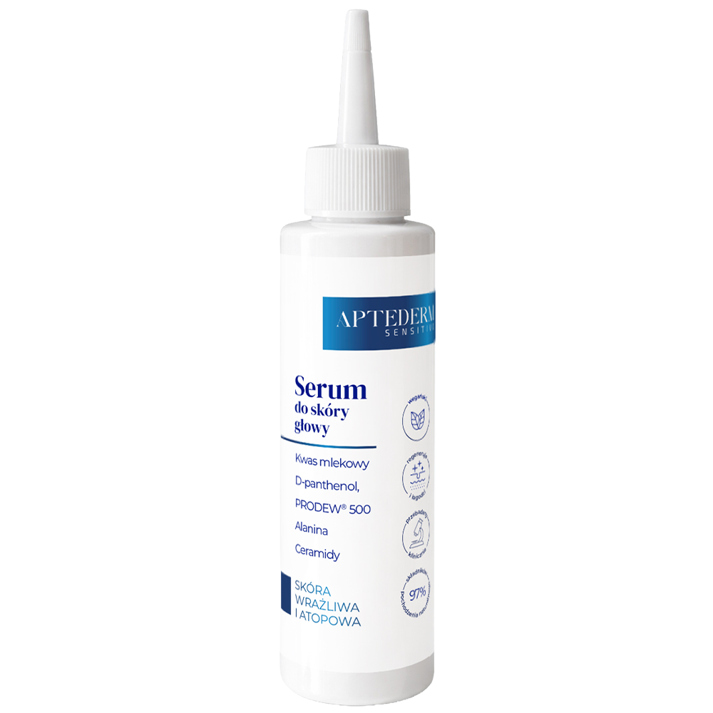 Aptederm Aptederm Sensitive, beruhigend serum für die Kopfhaut, 100 ml — Inhaltsstoffe und Bewertung