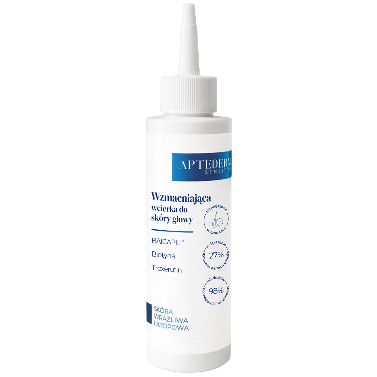 Aptederm Aptederm Sensitive, Haarkur für das Haarwachstum, 100 ml — Inhaltsstoffe und Bewertung