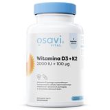 Osavi Vital Witamina D3 2000 IU + K2 100 μg, 120 kapsułek - miniaturka zdjęcia produktu