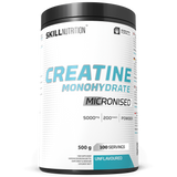 Skill Nutrition Micronised Creatine Monohydrate, mikronizowany monohydrat kreatyny, bezsmakowy, 500 g - miniaturka zdjęcia produktu